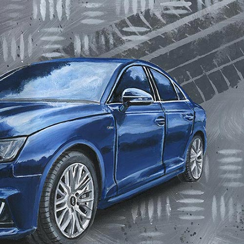 Malerei Oliver Ende Audi Vorschau